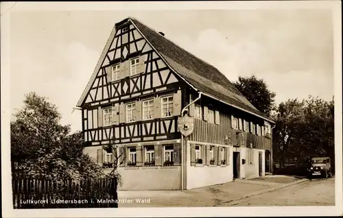 Ak Liemersbach Großerlach in Württemberg, Gasthof zum Hirsch