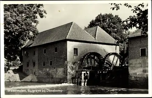 Ak Denekamp Overijssel Niederlande, Watermolen Singrave