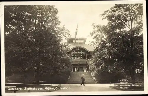 Ak Göteborg Schweden, Slottsskogen, Björngårdsvillan