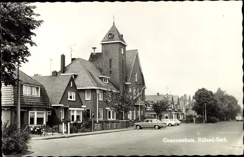 Ak Rilland Reimerswaal Zeeland Niederlande, Gemeentehuis