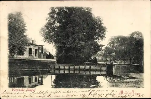 Ak Middelburg Zeeland Niederlande, Veerschesingel