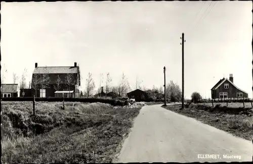 Ak Ellemeet Schouwen Duiveland Zeeland, Moolweg