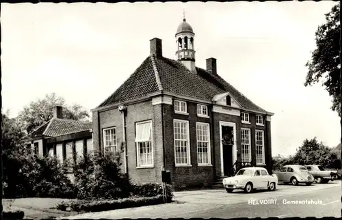 Ak Helvoirt Vught Nordbrabant, Gemeentehuis