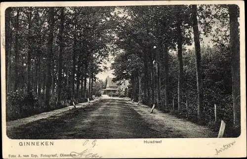 Ak Ginneken en Bavel Nordbrabant, Huisdreef