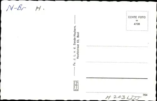 Ak Best Nordbrabant Niederlande, Gemeentehuis