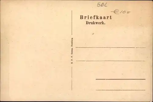 Ak Doesburg Gelderland Niederlande, Kerkstraat