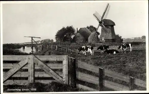 Ak Südholland, Koetenburg, Molen