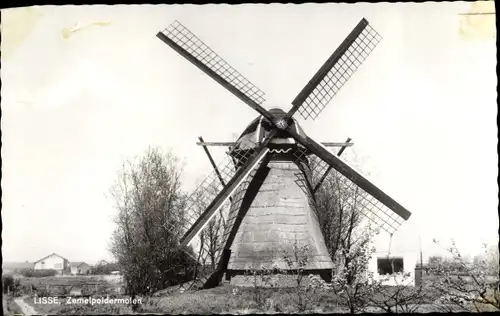 Ak Lisse Südholland, Zemetpoldermolen