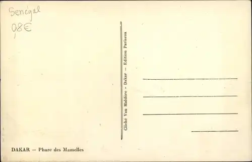 Ak Dakar Senegal, Phare des Mamelles