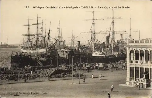 Ak Dakar Senegal, Les Quais et la Rade