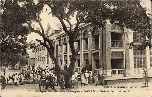 Ak Dakar Senegal, Palais de Justice, Justizgebäude