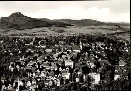 Ak Hechingen im Zollernalbkreis, Ortsansicht, Burg