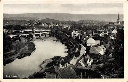 Ak Bad Kösen Naumburg an der Saale, Panorama