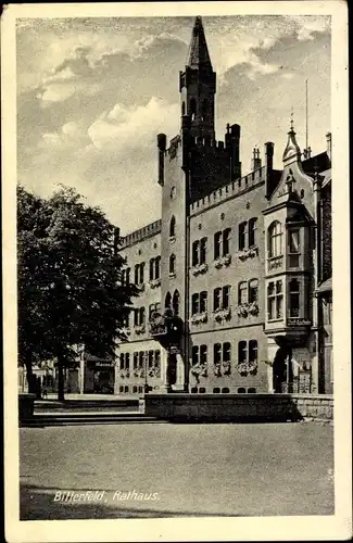 Ak Bitterfeld in Sachsen Anhalt, Rathaus