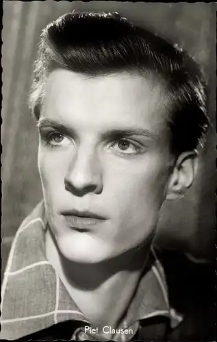 Ak Schauspieler Piet Clausen in Du darfst nicht länger schweigen