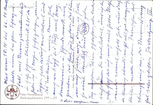 Ak Olbernhau im Erzgebirge Sachsen, Panorama