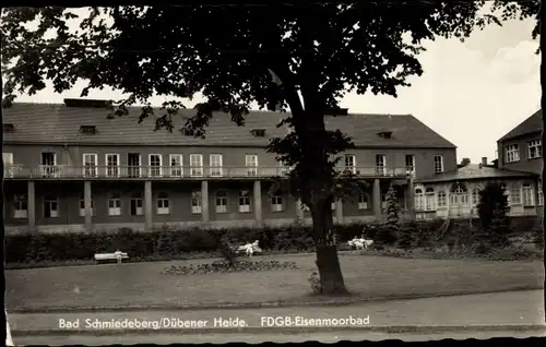 Ak Bad Schmiedeberg in der Dübener Heide, FDGB-Eisenmoorbad