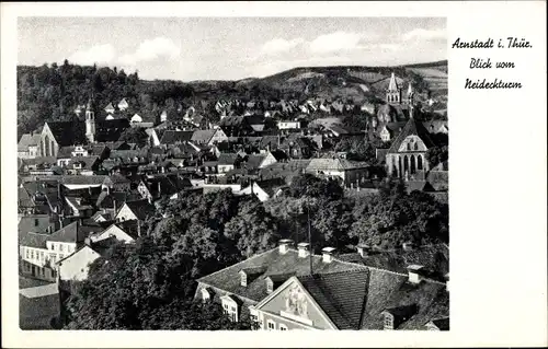 Ak Arnstadt in Thüringen, Blick vom Neideckturm