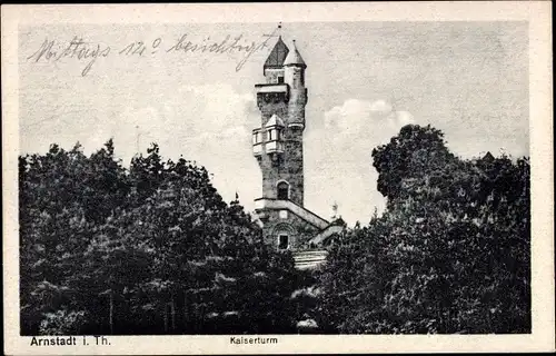 Ak Arnstadt in Thüringen, Kaiserturm