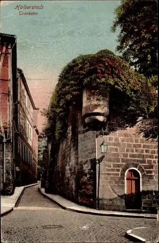 Ak Halberstadt am Harz, Tränketor