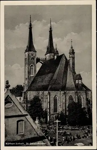 Ak Köthen in Anhalt, St. Jacobskirche