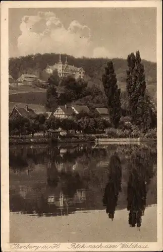 Ak Ilsenburg am Nordharz, Blick zum Waldhaus