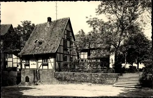 Ak Quedlinburg im Harz, HO Gaststätte Schlosskrug