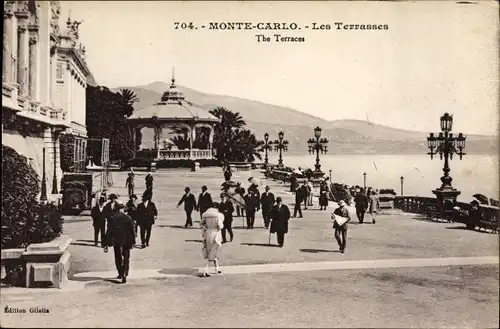 Ak Monte Carlo Monaco, Les Terrasses