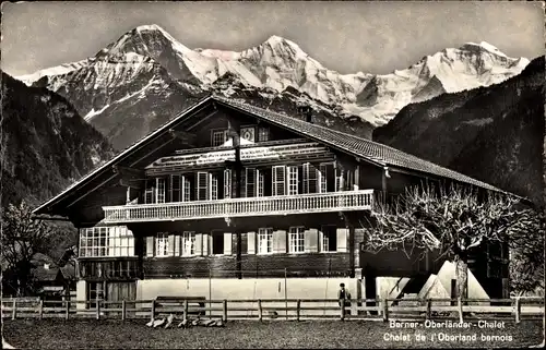 Ak Berner Oberland Kanton Bern Schweiz, Chalet