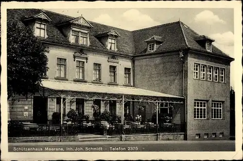 Ak Meerane in Sachsen, Schützenhaus