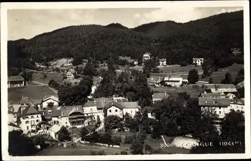 Ak Saint Cergue Kanton Waadt, Totalansicht
