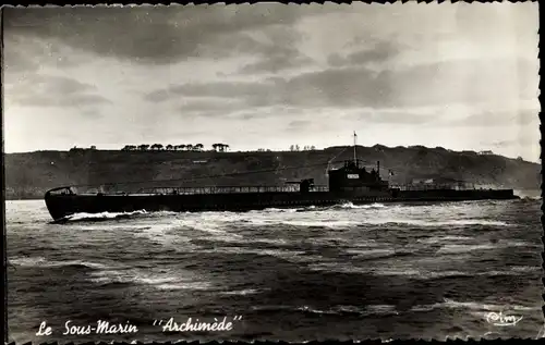 Ak Sous Marin Archimède, französisches U-Boot