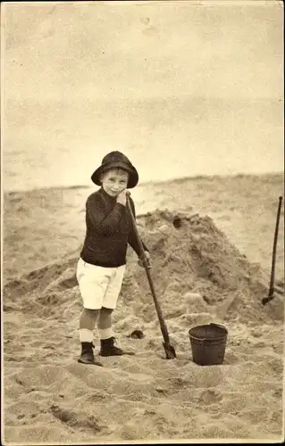 Ak Sopot Gdańsk Zoppot Danzig, Prinz Hubertus von Preußen, Strand