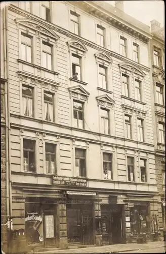 Foto Ak München, Wohn- und Geschäftshaus Elvirastraße 16, Metzgerei Josef Ellenrieder