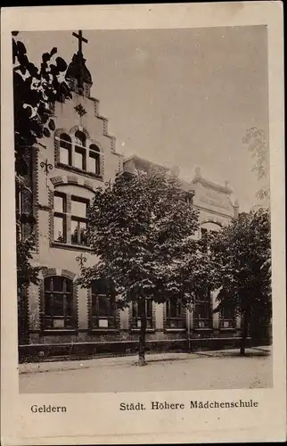 Ak Geldern am Niederrhein, Städtische Höhere Mädchenschule