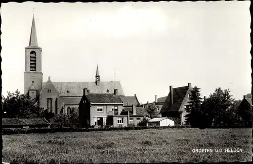 Ak Helden Limburg Niederlande, Kerk