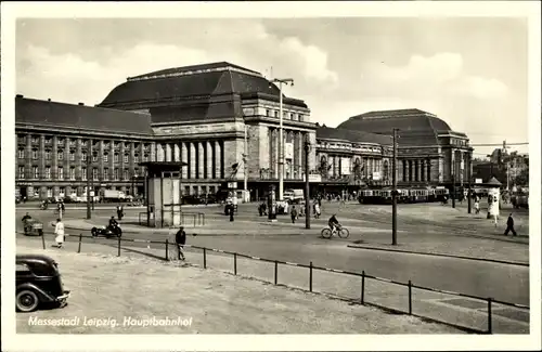 Ak Leipzig in Sachsen, Hauptbahnhof