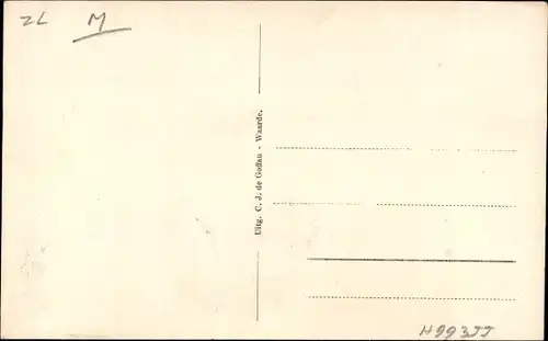 Ak Waarde Zeeland Niederlande, Ned. Herv. Kerk