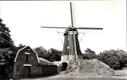 Ak Geesteren Overijssel, Korenmolen