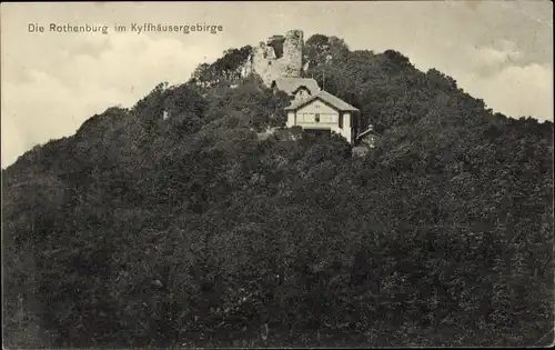 Ak Steinthaleben Kyffhäuserland in Thüringen, Rothenburg
