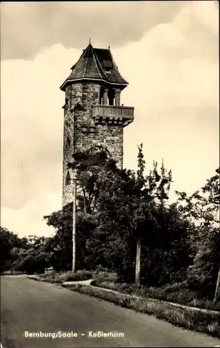 Ak Bernburg an der Saale, Keßlerturm