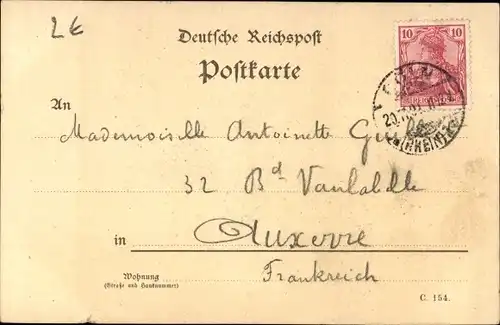 Künstler Ak Köln am Rhein, der Dom