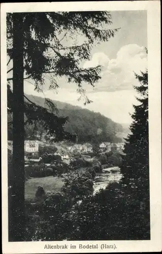 Ak Thale im Harz, Bodetal, Altenbrak