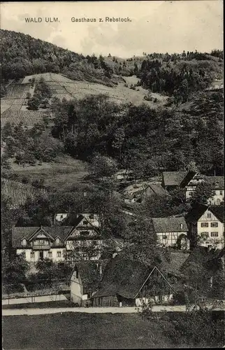Ak Waldulm Kappelrodeck im Schwarzwald, Gasthof zum Rebstock