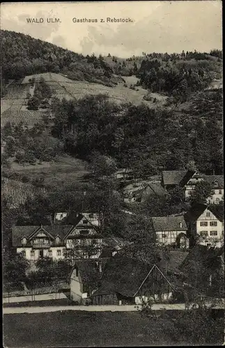 Ak Waldulm Kappelrodeck im Schwarzwald, Gasthof zum Rebstock