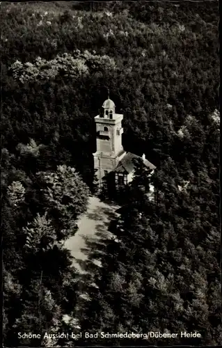 Ak Bad Schmiedeberg in der Dübener Heide, Aussichtsturm, Hotel