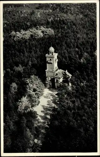 Ak Bad Schmiedeberg in der Dübener Heide, Aussichtsturm, Hotel