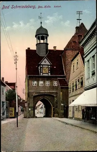 Ak Bad Schmiedeberg (Bezirk Halle) Dübener Heide, Au-Tor