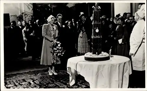 Ak Königin Juliana der Niederlande, Prinz Bernhard, bezoek Utrecht 1949
