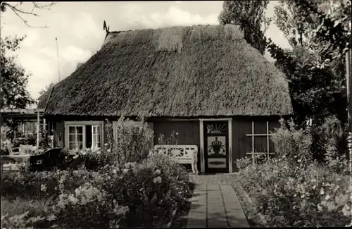 Ak Ostseebad Zingst, Fischerhaus